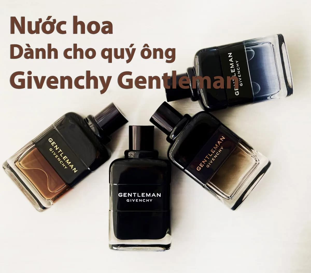 Mách Bạn 7 Mùi Hương Nước hoa Givenchy Gentleman