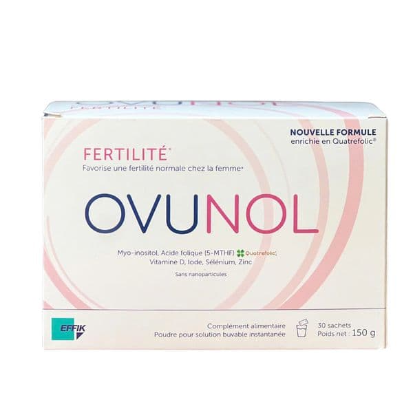 Bột tăng khả năng thụ thai Effik Ovunol fertilité sachets