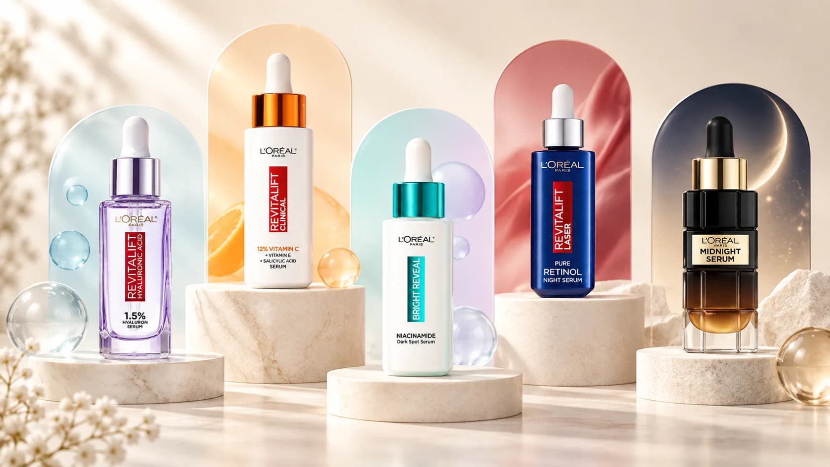 Serum L’Oréal loại nào tốt? Chọn theo nhu cầu cấp ẩm, giảm thâm và nếp nhăn