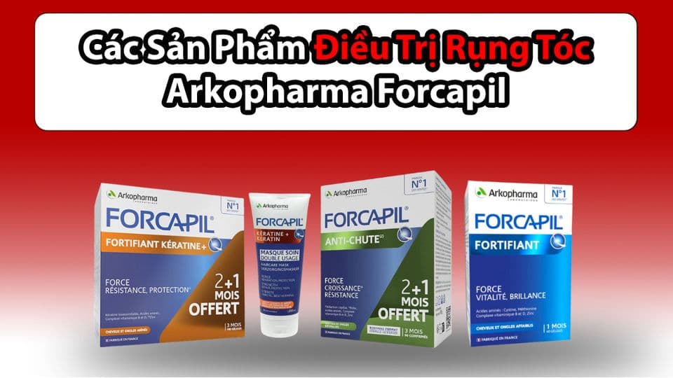 Không Còn Rụng Tóc Với Arkopharma Forcapil