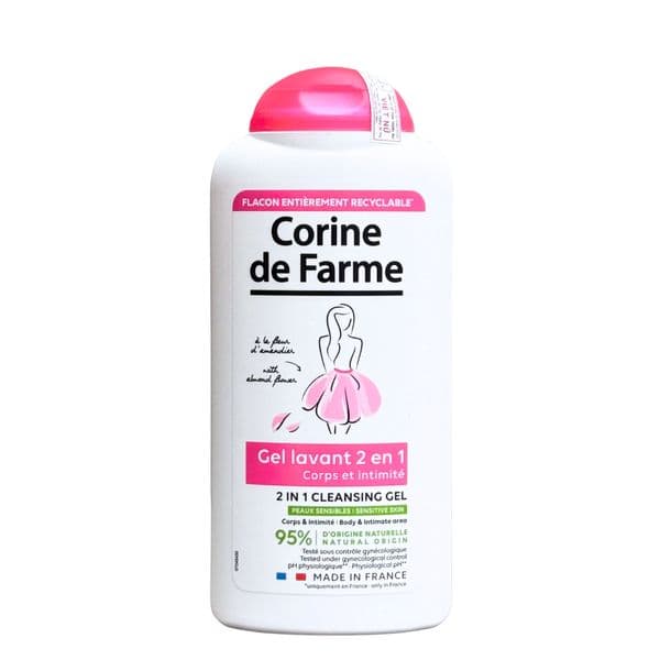 Sữa tắm và vệ sinh phụ nữ Corine de Farme Douche Corps & Intimité