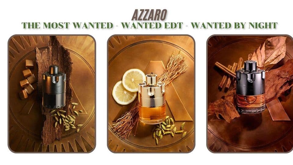 So Sánh Azzaro Wanted, Wanted by Night Và The Most Wanted