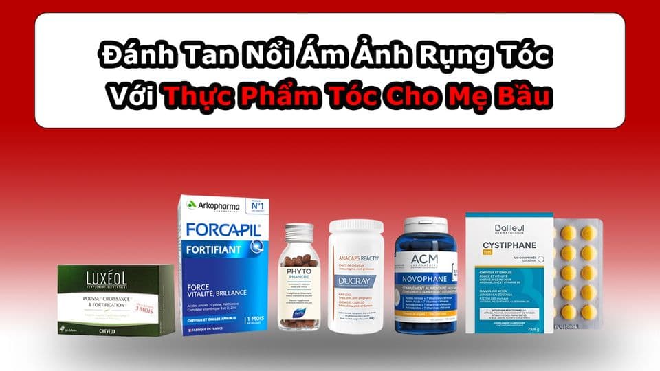 Đánh Tan Nổi Lo Rụng Tóc Với Thực Phẩm Tóc Cho Mẹ Bầu