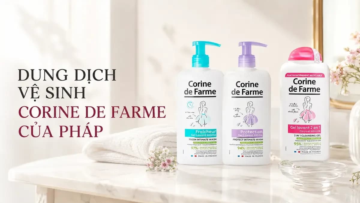 Dung Dịch Vệ Sinh Corine de Farme Có Tốt Không? Chọn Theo Giá Trị Thật