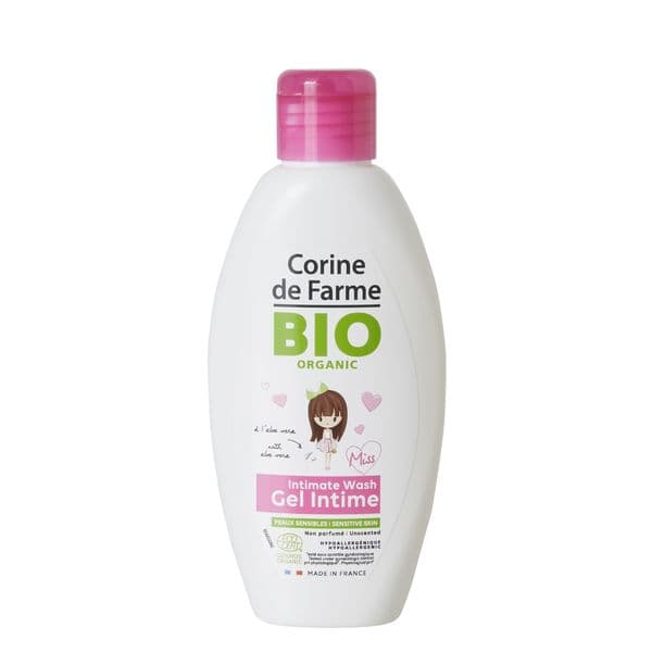Gel Vệ Sinh Bé Gái Corine de Farme Miss Bio 125ml – Từ 2 Tuổi