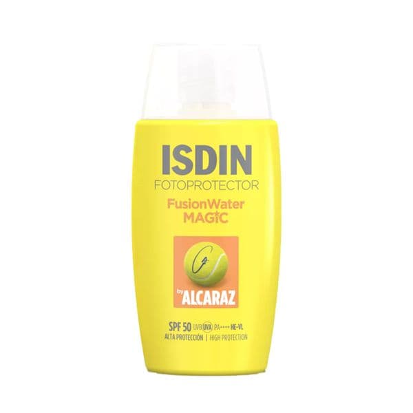 Chống Nắng ISDIN Fusion Water Magic By Alcaraz SPF50, Dưỡng Ẩm, Không Gây Cay Mắt