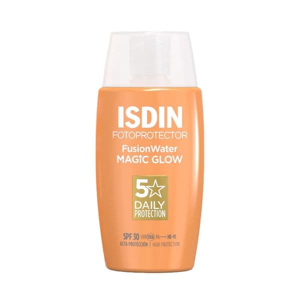 Kem Chống Nắng Isdin Fusion Water Magic Glow SPF30 | Căng Mướt, Rạng Rỡ Tự Nhiên