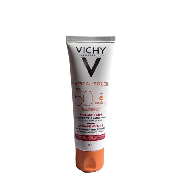 Kem Chống Nắng Vichy Capital Soleil Anti-Ageing 3-in-1
