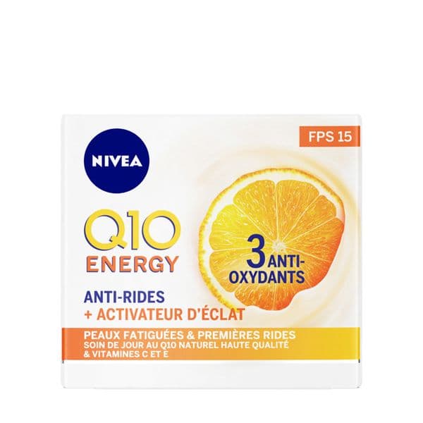 Kem Dưỡng Da Ban Ngày Nivea Q10 Energy Anti-Rides FPS 15