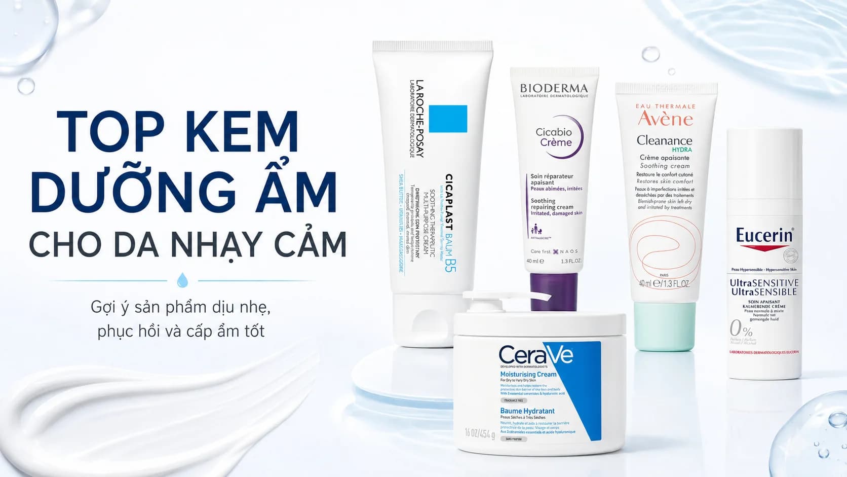 Kem dưỡng phục hồi da: Cách chọn theo tình trạng da