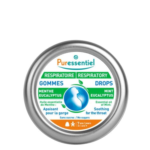 Viên ngậm Puressentiel Respiratory Mint 45g