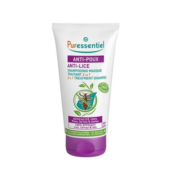 Mặt nạ dầu gội trị chấy Puressentiel 150ml