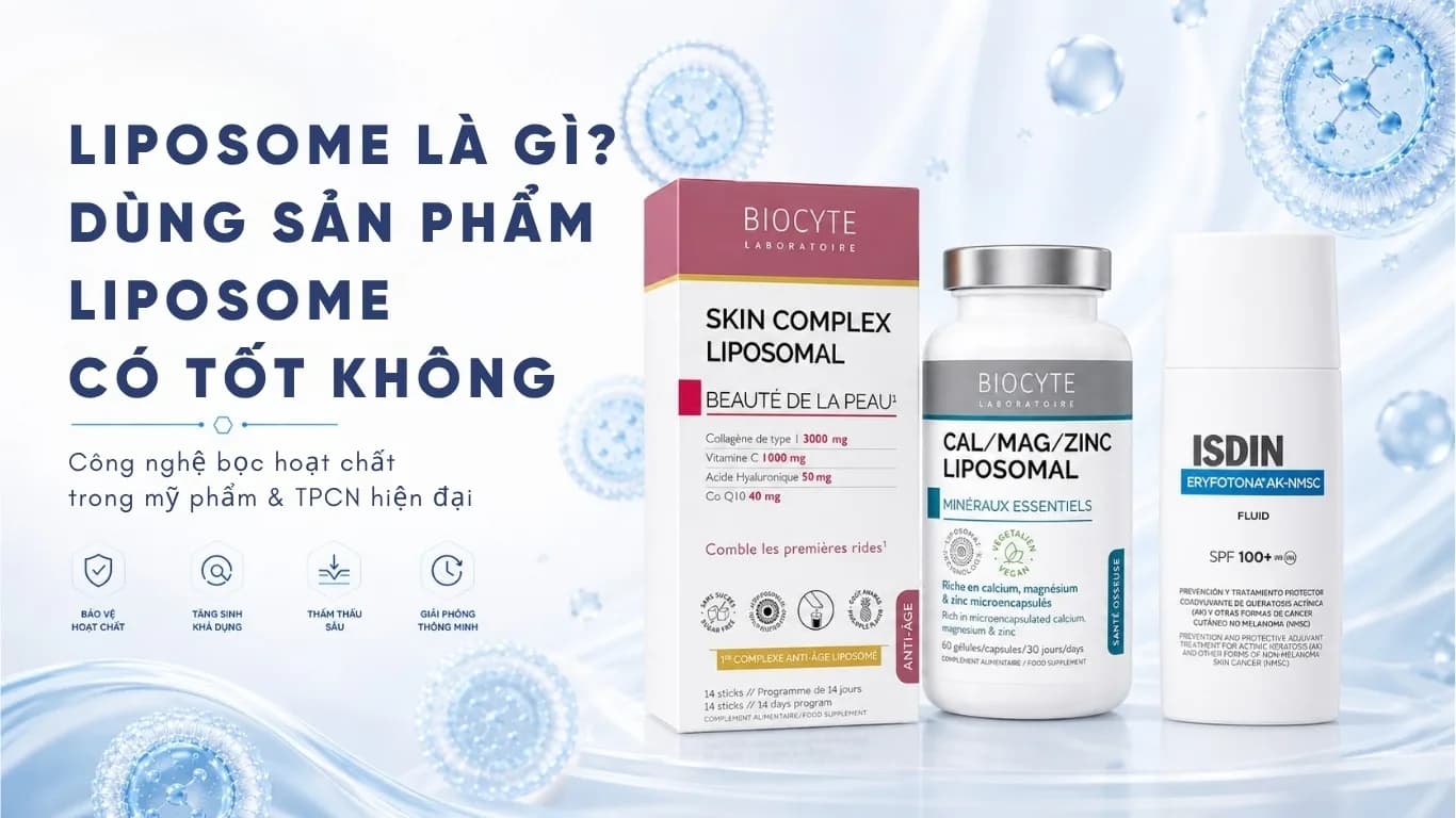 Liposome là gì? Ứng dụng và giới hạn cần biết