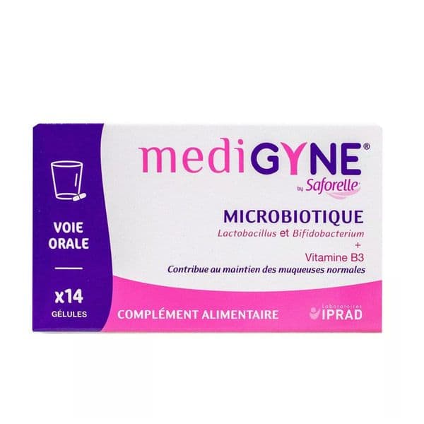 Men Vi Sinh Saforelle Medigyne Microbiotic 14 Viên