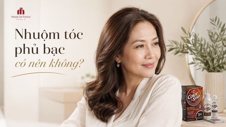 Nhuộm tóc phủ bạc là gì? Có nên nhuộm tóc phủ bạc không?