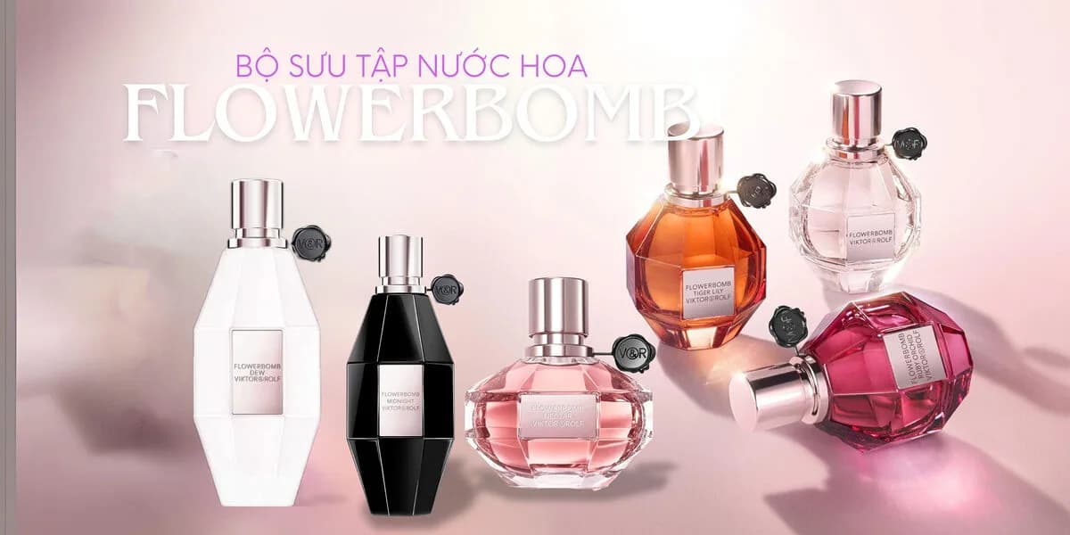 Top 6 Nước Hoa Viktor & Rolf Flowerbomb Đáng Thử