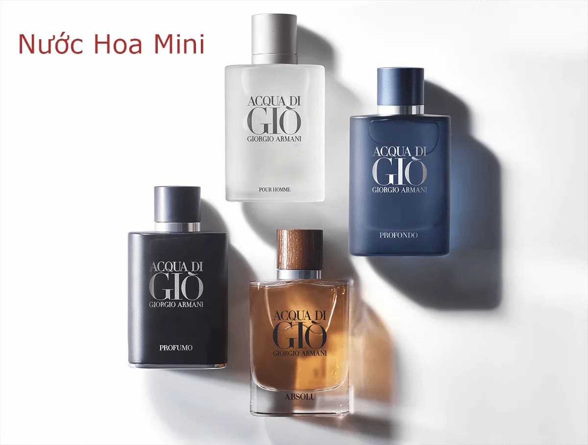 Nước Hoa Mini Chính Hãng: Ưu Điểm & Cách Chọn Mùi Hương
