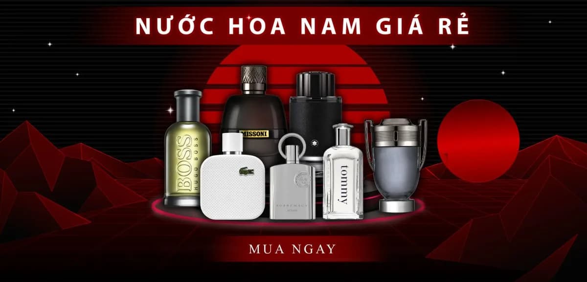 Top 13 Chai Nước Hoa Nam Chính Hãng Giá Rẻ Cho Sinh Viên