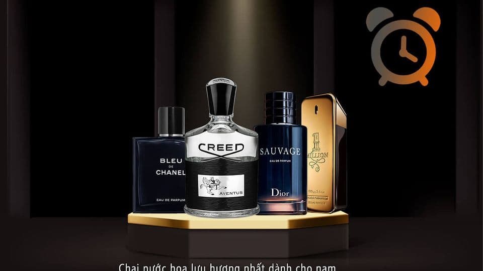 Top 10 Chai Nước Hoa Nam Lưu Hương Lâu Nhất