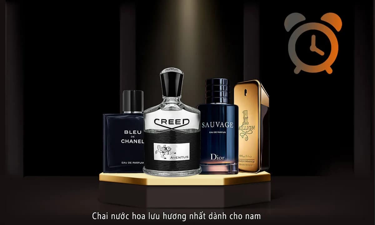 Top 10 Chai Nước Hoa Nam Lưu Hương Lâu Nhất
