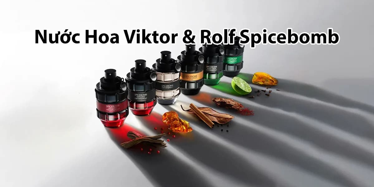 Review 6 Chai Nước Hoa Viktor & Rolf Spicebomb Loại Nào Thơm Nhất