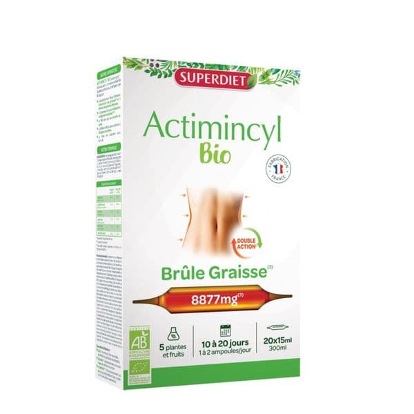 Nước Uống Giảm Cân Superdiet Actimincyl Bio, 20 ống