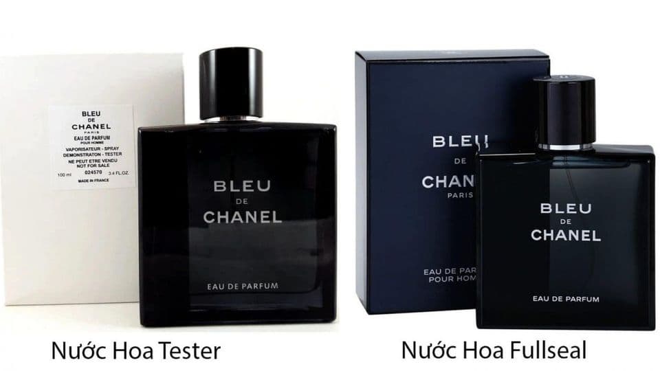 Sự khác biệt giữa nước hoa Tester và Fullseal
