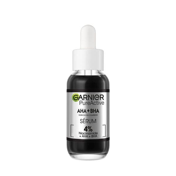 Serum Phục Hồi Da Garnier Pure Active Aha Bha Carbon