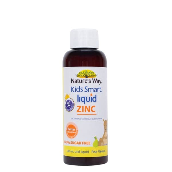 Siro Bổ Sung Kẽm Cho Bé Nature's Way Kids Smart Liquid Zinc