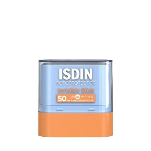Isdin Fotoprotector Invisible SPF50, Dạng Thỏi, Chống Nắng Phổ Rộng, Trong Suốt