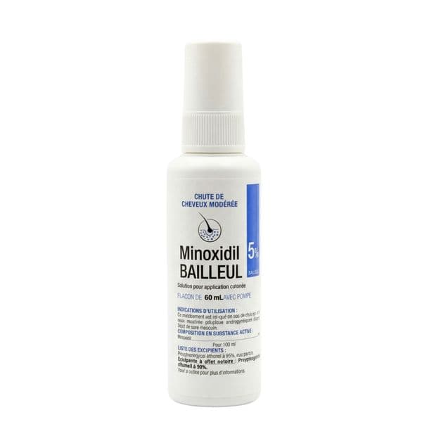 Thuốc Mọc Tóc Minoxidil Bailleul 5% Trị Hói Đầu