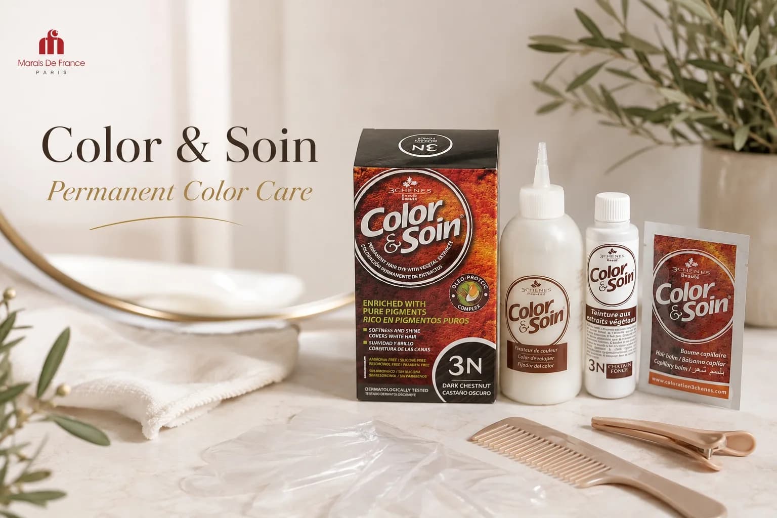 Color & Soin Les 3 Chênes có tốt không? Cách phủ bạc