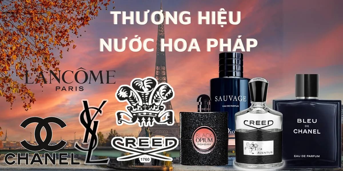 Điểm Danh 16 Thương Hiệu Nước Hoa Pháp Đình Đám