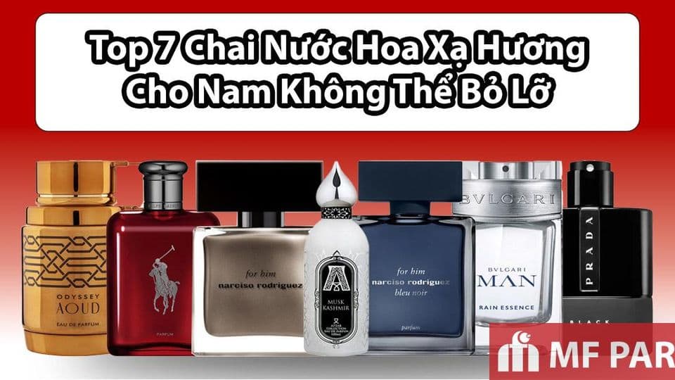 Bỏ Túi 10 Chai Nước Hoa Xạ Hương Cho Nam Gợi Cảm
