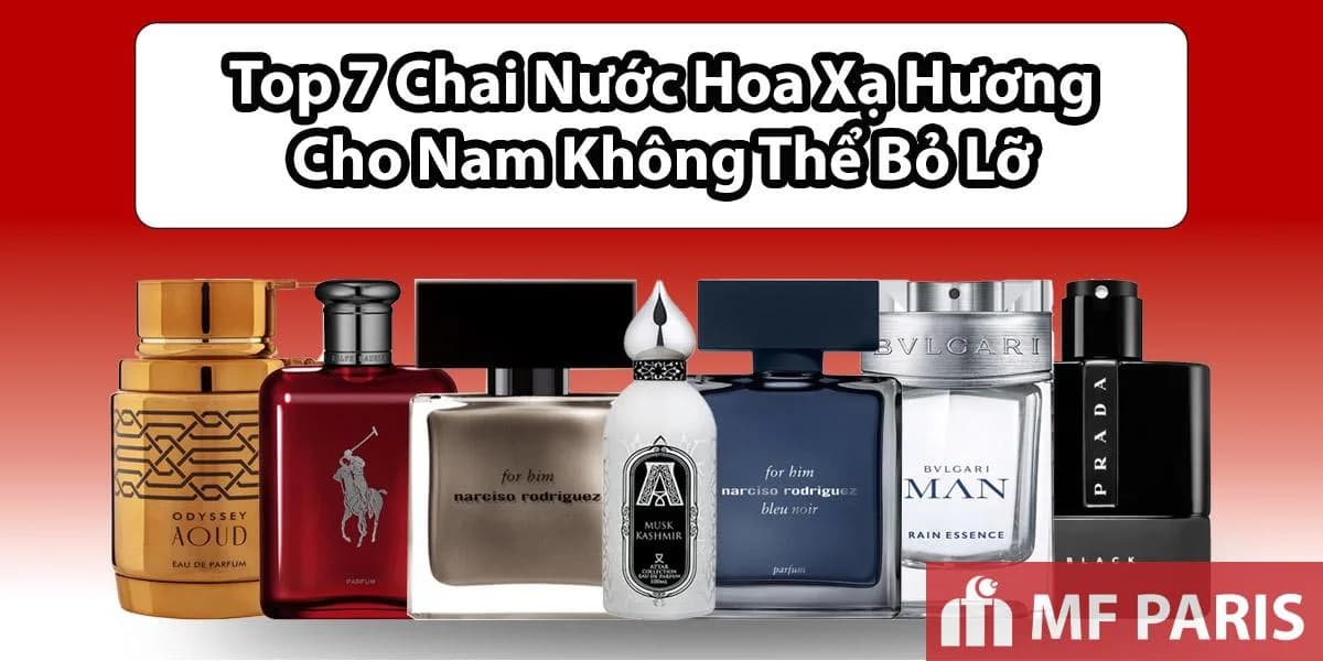 Bỏ Túi 10 Chai Nước Hoa Xạ Hương Cho Nam Gợi Cảm
