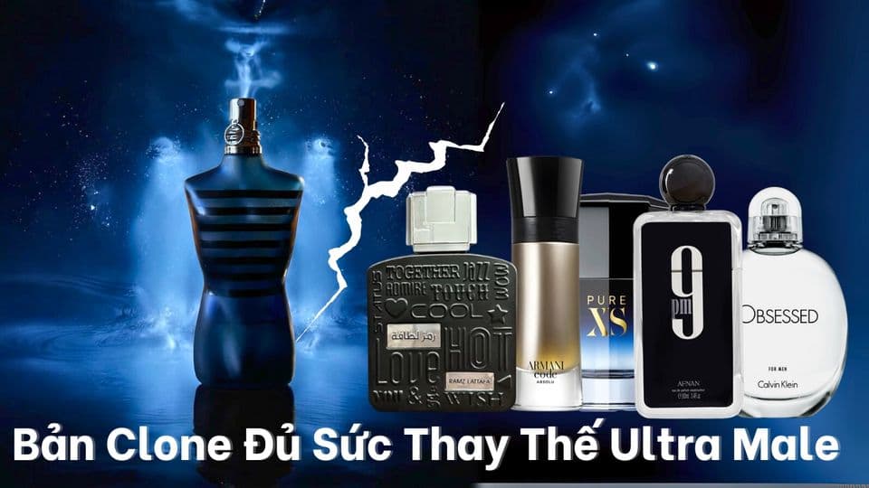 Top 5 Nước Hoa Có Mùi Giống Ultra Male Đáng Mua