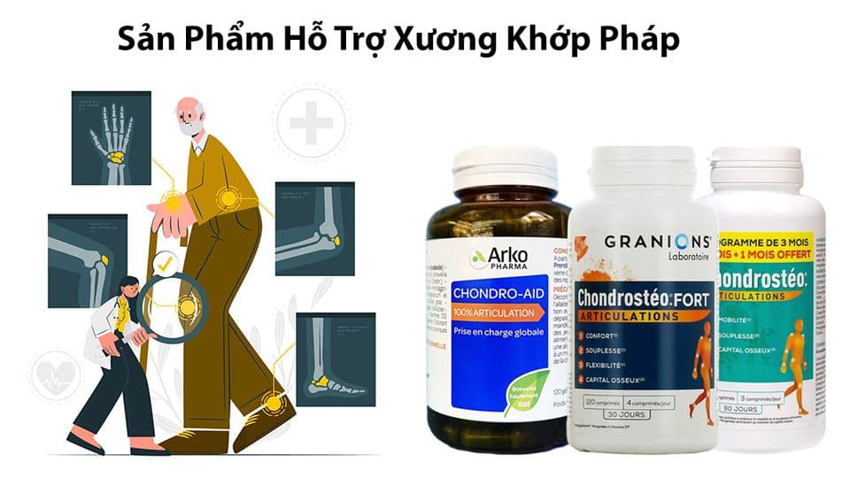 Top 5 Sản Phẩm Hỗ Trợ Xương Khớp Pháp Tốt Nhất