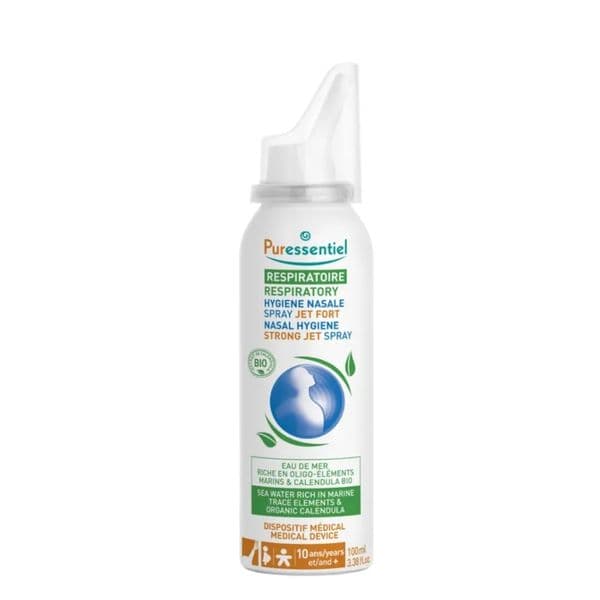 Vệ sinh mũi Puressentiel Respiratory Hygiene Nasal Spray Jet Fort