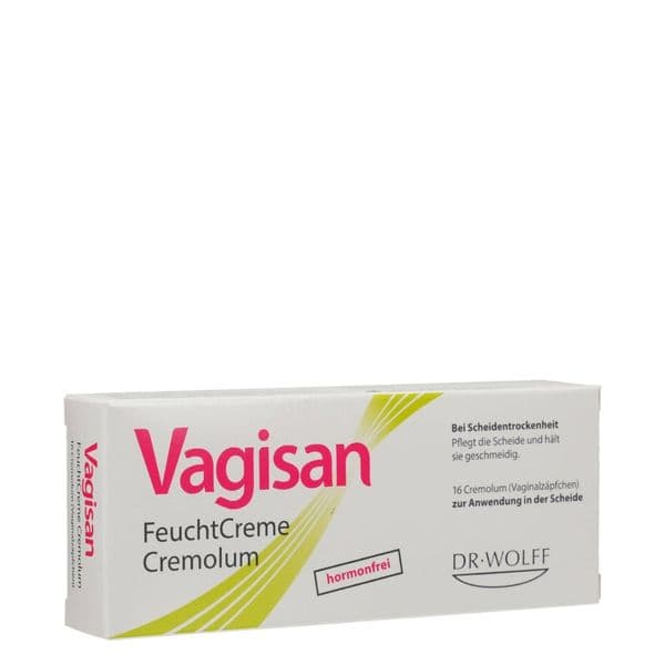Viên Đặt Dưỡng Ẩm Vagisan FeuchtCreme Cremolum 16 viên