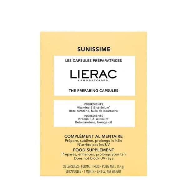 Viên Uống Chống Nắng Lierac Sunissime, Hỗ Trợ Đều Màu Da