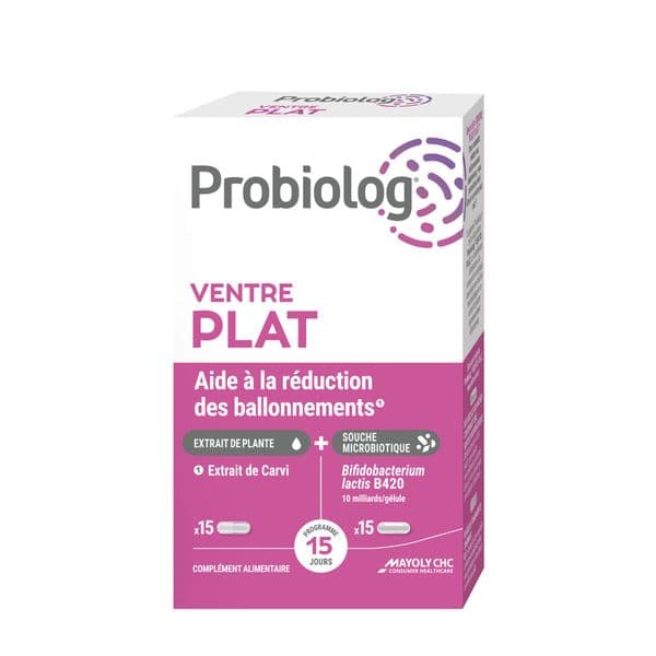 Viên Uống Thải Độc Ruột Probiolog Ventre Plat