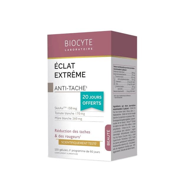 Viên Uống Trắng Da Mờ Thâm Biocyte Eclat Extreme