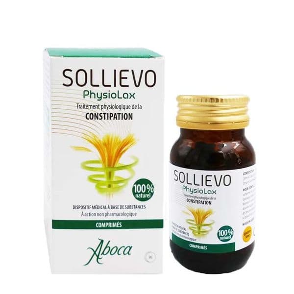 Viên Uống Trị Táo Bón Aboca Sollievo PhysioLax 45 Viên