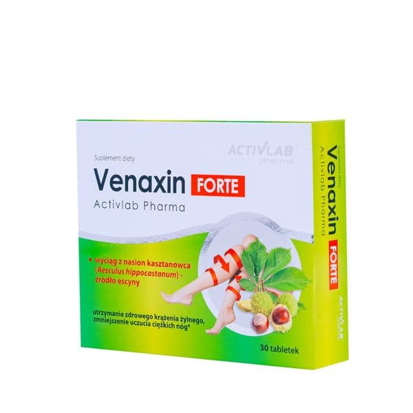 Viên Uống Hỗ Trợ Suy Giãn Tĩnh Mạch Venaxin FORTE, 30 Viên