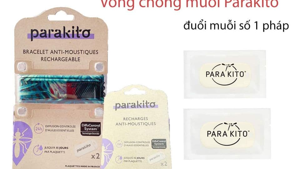 Review Vòng Đuổi Muỗi Parakito