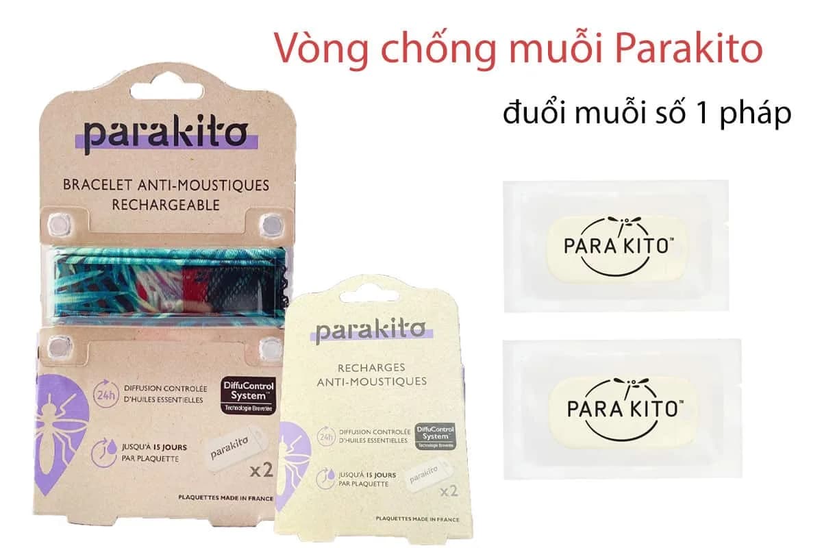 Review Vòng Đuổi Muỗi Parakito