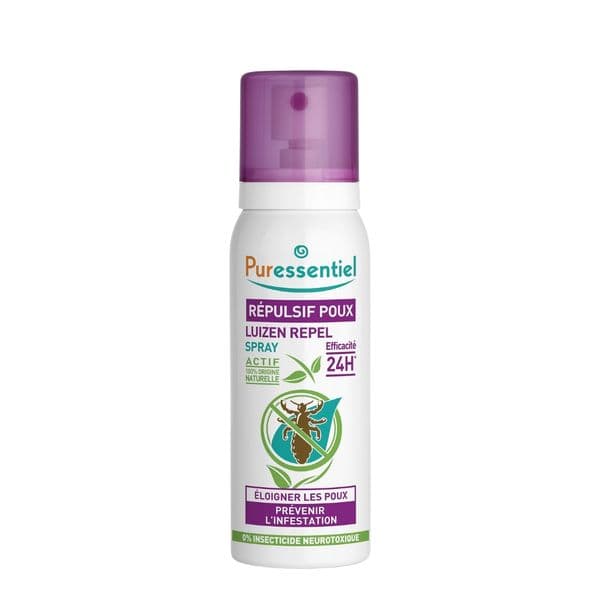 Xịt chống chấy Puressentiel Répulsif Poux