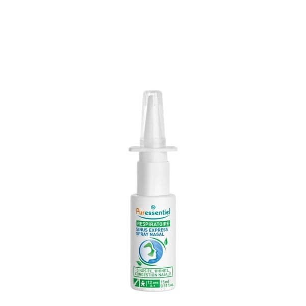 Xịt Mũi Giảm Nghẹt Mũi Đau Đầu Puressentiel Sinus Express 15ml