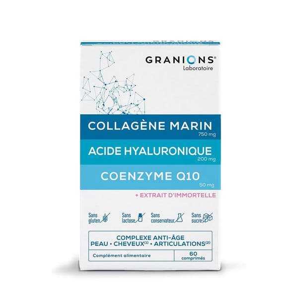 Viên Uống Chống Lão Hóa Granions Complexe Anti-Âge, Da, Tóc, Móng, Khớp