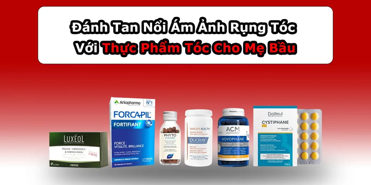 Đánh Tan Nổi Lo Rụng Tóc Với Thực Phẩm Tóc Cho Mẹ Bầu